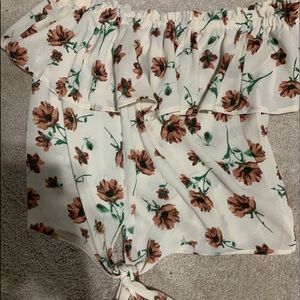 off the shoulder top